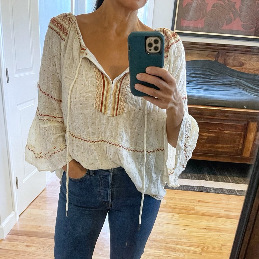 Free People Boho Top